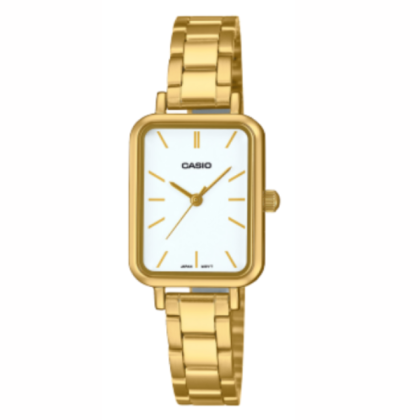 Casio General LTP-V009G-7E Gold Stainless Steel Band Women Watch